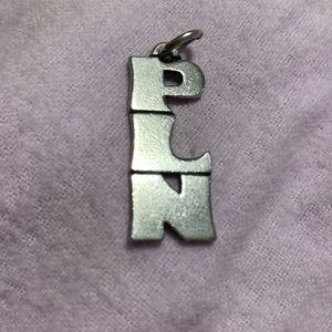 James Avery PLN Charm Sterling  ..loop in tact